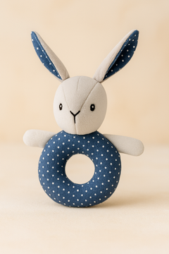 Sonajero Conejo de Tela